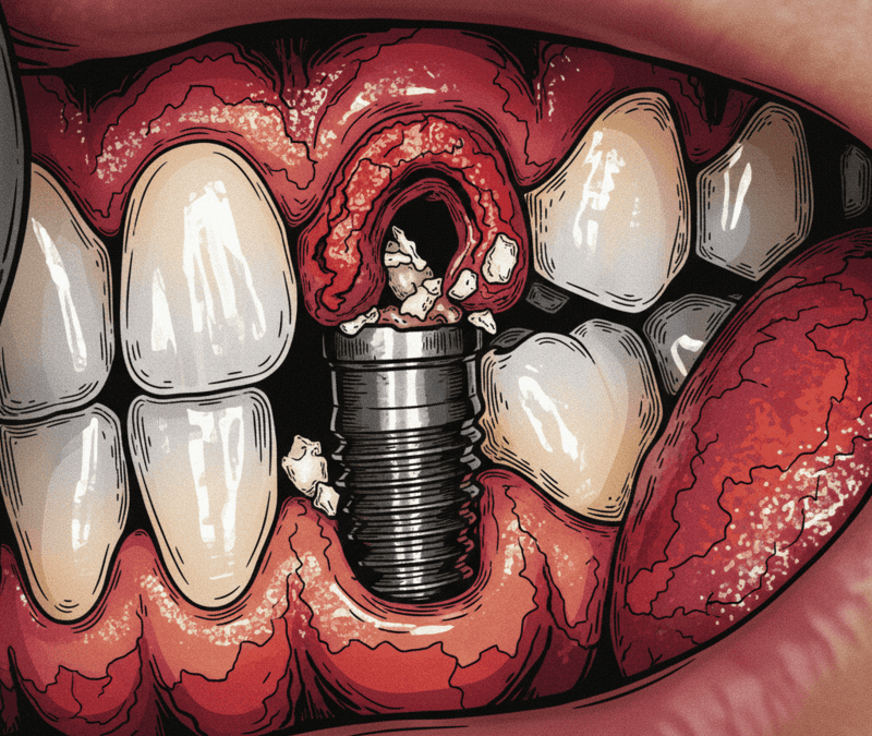 Rigetto dell’impianto dentale: è possibile? Ecco come riconoscerlo